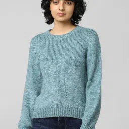 Only Blue Regular Fit Pullover-31