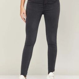 Ginger by Lifestyle Grey Cotton Low Rise Jeans-image-28