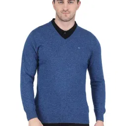 Monte Carlo Blue Regular Fit Pullover-picture-32
