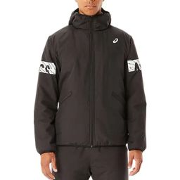 Asics Black Regular Fit Sports Jacket-image-44