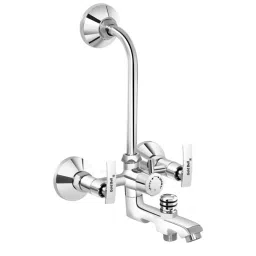 Gold Bell Prime Brass 3 In 1 Wall Mixer Set with 203X203 mm(8X8 Inch) SS Sandwich Overhead 381 mm(15 Inch) SS Arm Hand Shower, 3-1-Siya-Soft-8S-15A-CP-picture-38