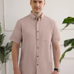 The Formal Club Velvet Rose Solid Shirt-picture-3
