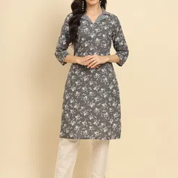 Anouk Rustic Women Geometric Printed Kurta-image-58