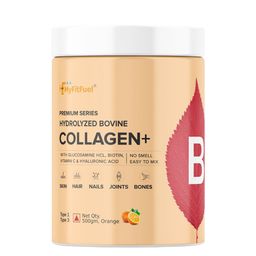MyFitFuel Premium Series Hydrolyzed Bovine Collagen+ - 500g - Orange-29