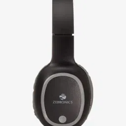 Zebronics Zeb-Thunder On The Ear Bluetooth Headphone with Mic (Black) image 2