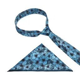 Tossido Multi Printed Necktie and Pocket Square Set For Men image 2