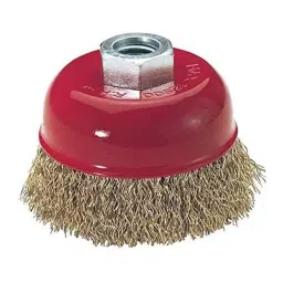 Ultra Touch 4 inch High-Carbon Steel Golden Wire Cup Brush-image-11