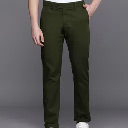 Allen Solly Men Mid-Rise Slim Fit Trousers-picture-32