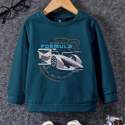 CODEZ Boys Printed Round Neck Pullover Sweatshirt-picture-2