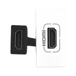 Legrand Preterminated HDMI Socket Allzy 1 Module Glossy White, 6811 34 image 3