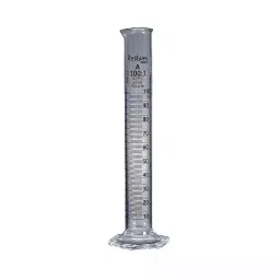 RELIGLAS 2 L Amber Stain Graduation Measuring Cylinders Accuracy Class A, 01.102.17-33