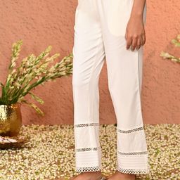Lakshita Women Embroidered Straight Palazzos-image-36