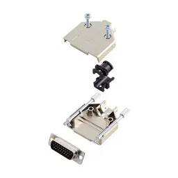 AMPHENOL COMMUNICATIONS SOLUTIONS HD-D SUB CONNECTOR, PLUG, 26POS, SOLDER, L17DTPK-M-15+L717HDA26P-image-62