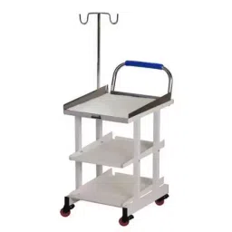 Wellsure Healthcare Mild Steel Powder Coated 3 Shelves ECG Trolley WSH-1403-image-83