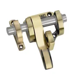 ALONE LOCKS Brass Antique Baby Latch Door Lock With Heavy Duty Rod for Office Home-47