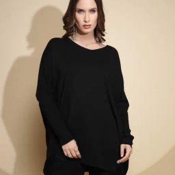 Global Republic Black Embellished Pullover-image-35