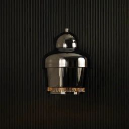Whispering Homes Rodan Pendant Light - Silver-image-64