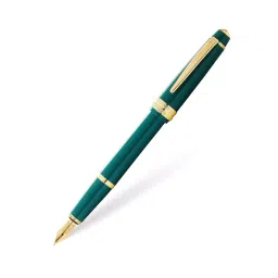 Cross BAILEY Gold Tone Dark Green Fountain Pen (Black), AT0746-12MF-image-99