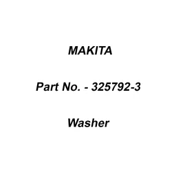 Makita Washer 10 for HR2611F, Part No 325792-3-42