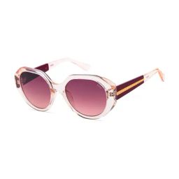 IDEE Purple Oval UV Protection Sunglasses for Women-image-6