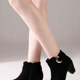 Inc.5 Women's Black Casual Booties-image-8