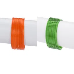 1ST TIME Women Orange Bangle-image-49