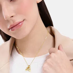 DressBerry A-Alphabet Pendent With Chain image 5