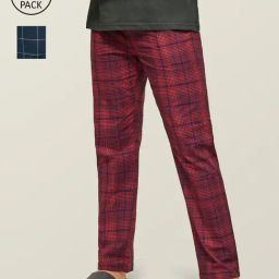 XYXX Multicolor Check Pyjamas - Pack of 2-picture-8