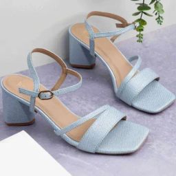 Inc.5 Women's Blue Ankle Strap Sandals-image-36