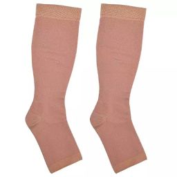 Onyx Neo Medical Compression Stockings Knee Length S Size Beige for Varicose Vein, CS 102-image-89