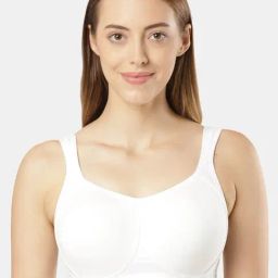 Jockey White Cotton Non-Wired Full Coverage Bra-picture-21