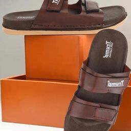Trump Men Tan Flip Flops-image-78