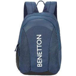 United Colors of Benetton Skylar 18 Ltrs Navy Medium Laptop Backpack-4