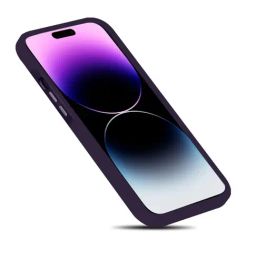 GRIPP Bolt Matte Texture Case Compatible with iPhone 14 Pro Max, Dual Layer Protection - Purple image 2