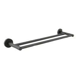 Parryware Nightlife 450 mm ‎Wall Mounted Towel Rail Shiny Black T4992A5-image-16