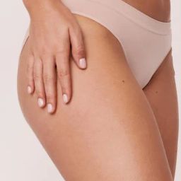 La Vie En Rose Beige Plain Panty-image-0