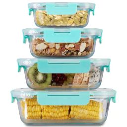 Borosilicate Glass Containers with Lids Microwave Safe Container for Glass Food Storage Containers-image-38