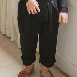 LULU & SKY Girls Slim Fit High-Rise Trousers-image-91