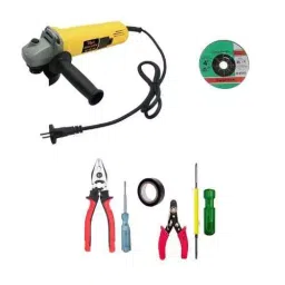 Hillgrove 850 W 11000 rpm Angle Grinder Machine Combo, HGCM286M1-20