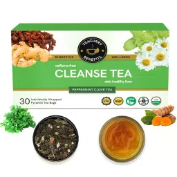 TEACURRY Anti Alcohol Tea to Help quit Alcohol and Clean Liver Detox (1 Month Pack ,30 Tea Bag)-image-73