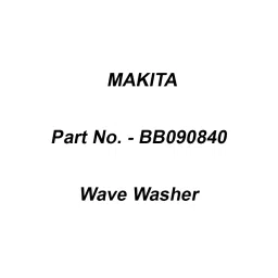Makita Wave Washer for BBA550, Part No BB090840-18