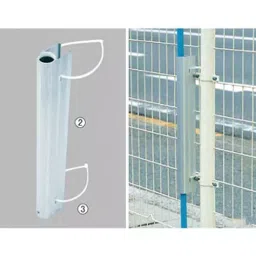 AS ONE Pole Holder 3.4 x H50 cm Size, Nylon & Aluminum, 61-234-7-1-10