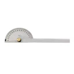 Royalcp 46 Number Stainless Steel D Protractor 152.4 mm (6 Inch)-image-61