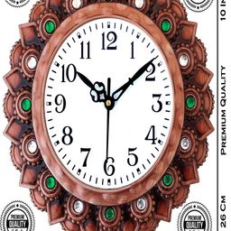 Grabbasket Brown Circular Wall Clock image 4