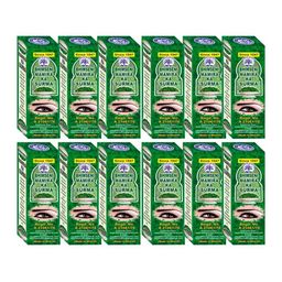 Bhimseni Karyalay Set Of 12 Mamira Surma With Triphala Bhasm- 0.72 g Each-12