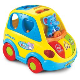 NEGOCIO Clever Coupe Educational Toy Car Different Shapes Colours Animals with Light and Music Activity Car Toy for Toddlers (Color May Vary)-7