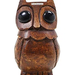 Desi Karigar Wooden Owl Eyeglass Spectacle Holder Handmade Stand for Office Desk Home Décor Gifts-picture-21