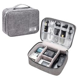 Bunie Multipurpose Travel Organizer Bag for Electronic Accessories  Grey-picture-26