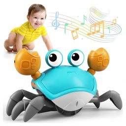 Magicwand Musical,Crawling Tummy Time Crab for Toddlers & Kids with MusicPack of 1Colors As Per Stock-25
