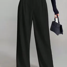 StyleCast Women Loose Fit High-Rise Trousers-picture-19